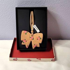 Coach Bow bag tag